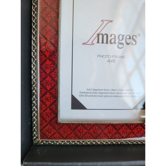 Vintage metal picture‎ Frame red tree xmas Home decor - Picture 2 of 5